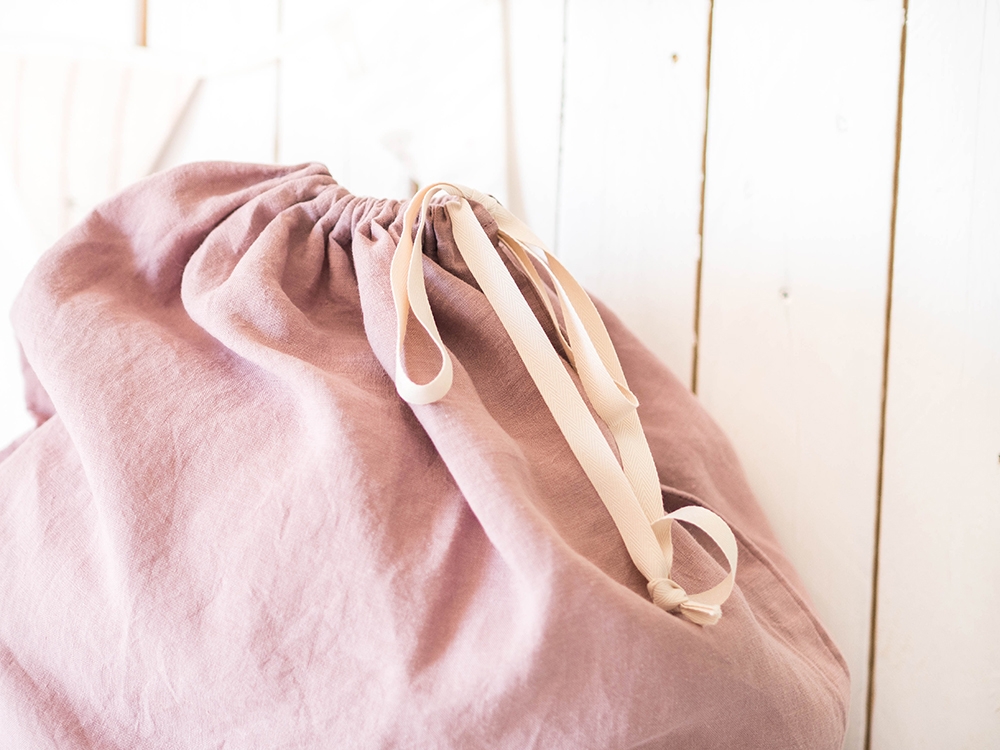 Laundry Bag - Wood Rose