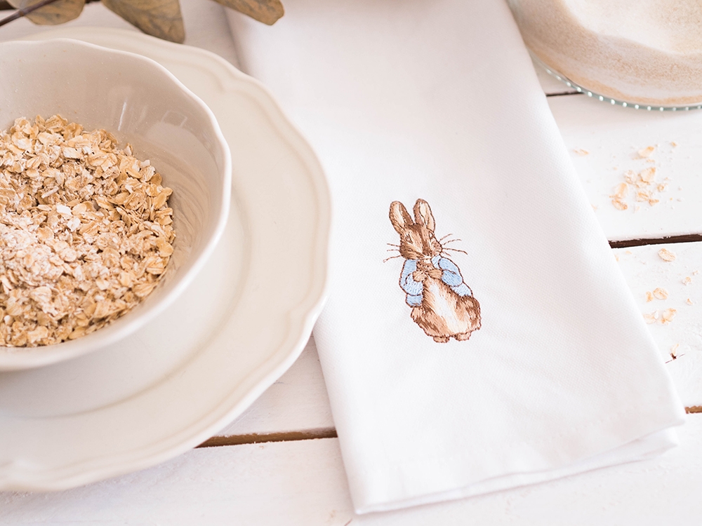 Serviette de table en coton - Petit Lapin