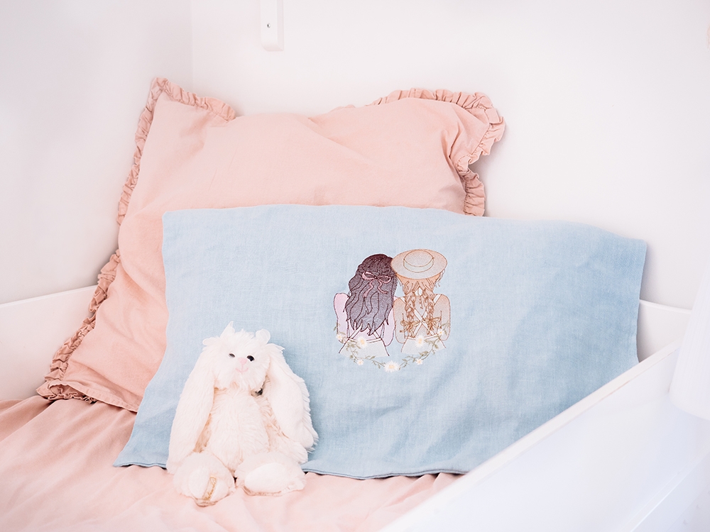 Housse de coussin - Anne & Diana
