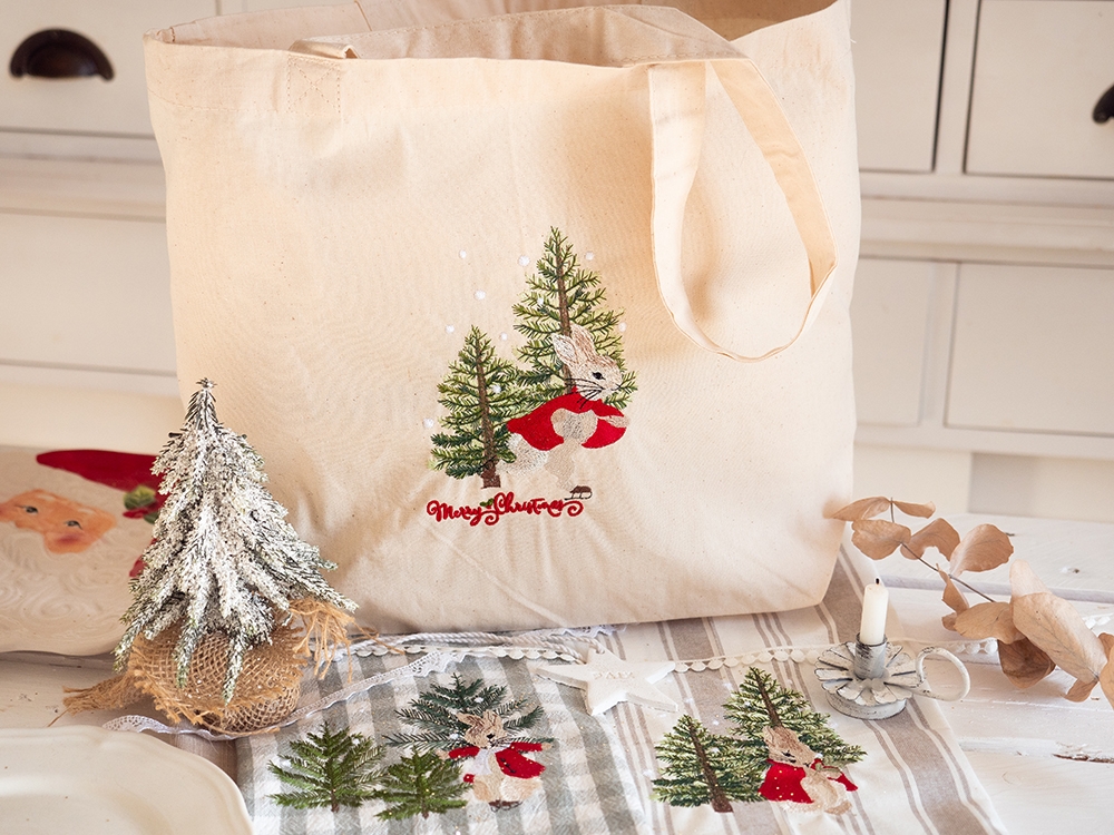 Sac en coton - Peter patine dans les sapins