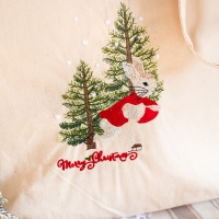 Peter patine dans les sapins