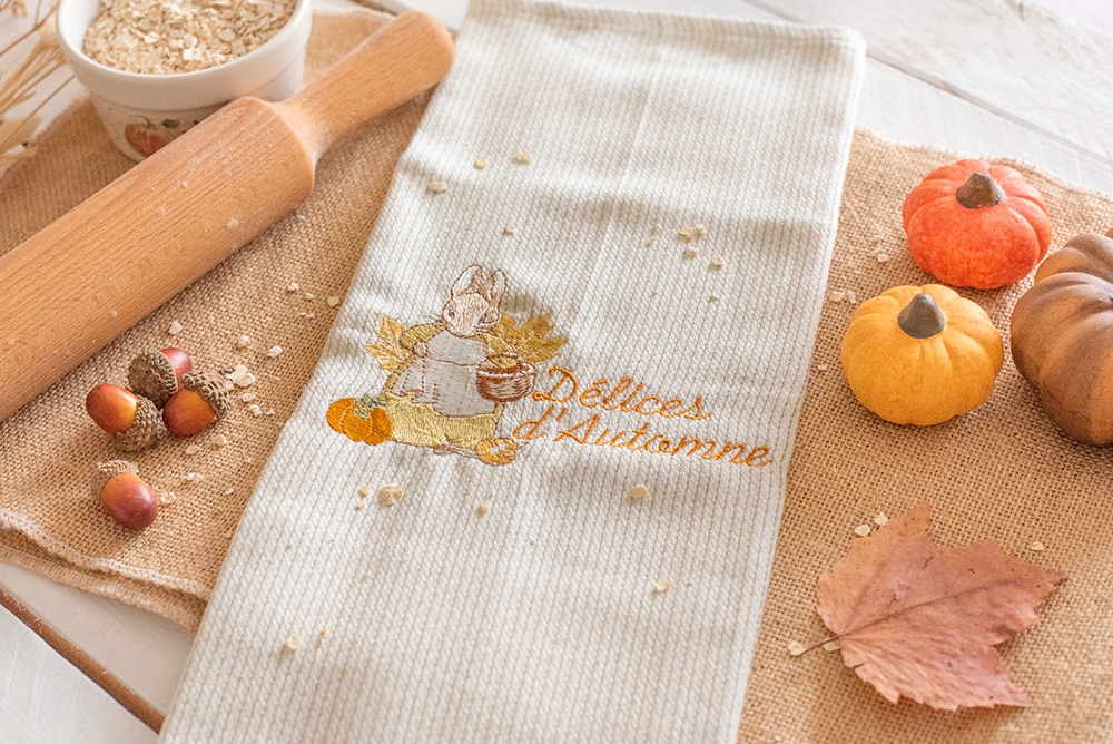 Tea Towel - Joséphine et les Délices d'automne