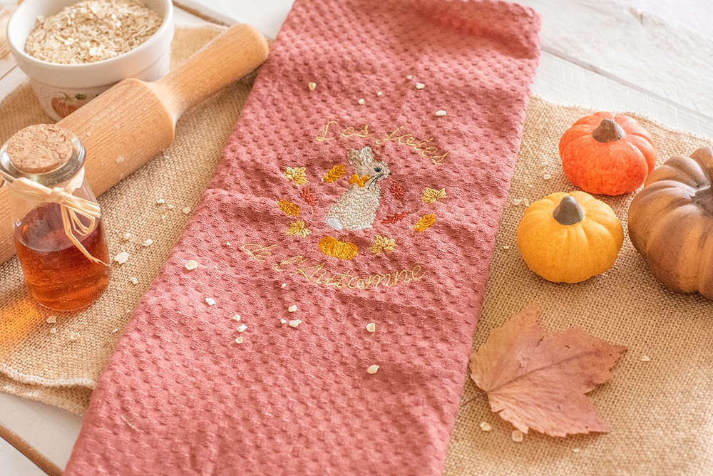 Tea Towel - Les joies de l'automne