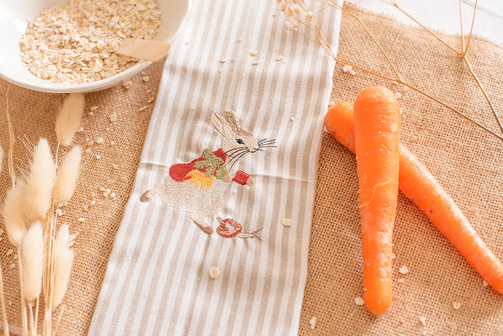 Serviette de table en coton - Peter and his harvest