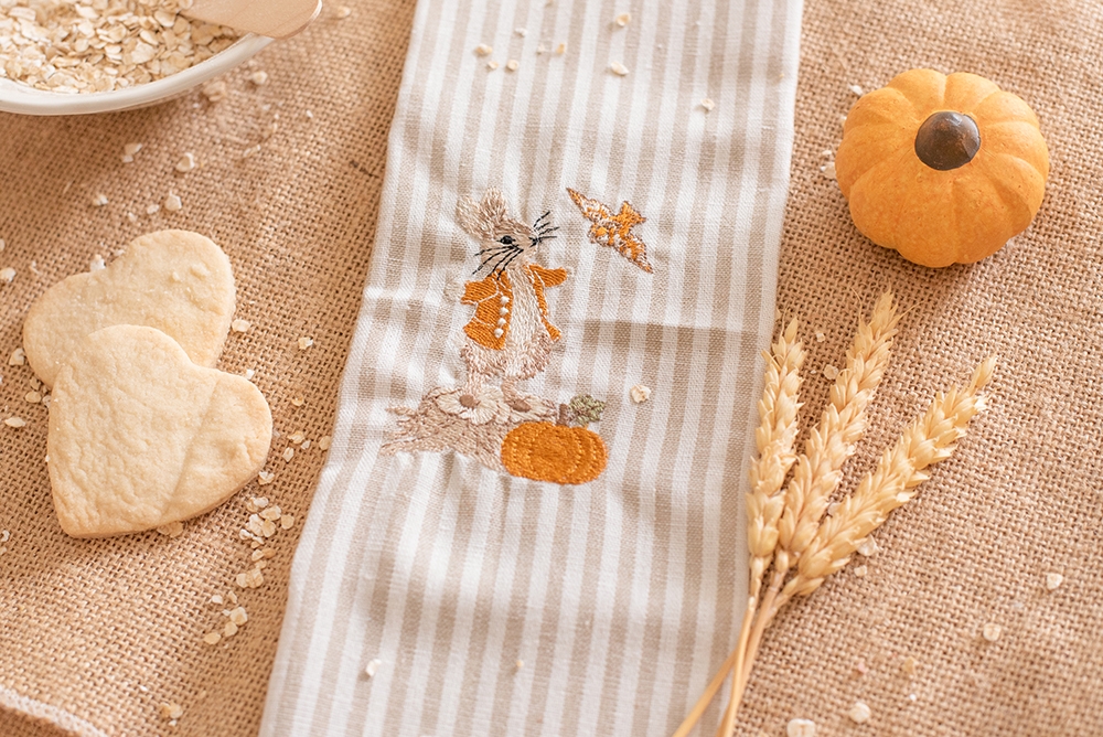 Serviette de table en coton - Peter and the Pumpkin