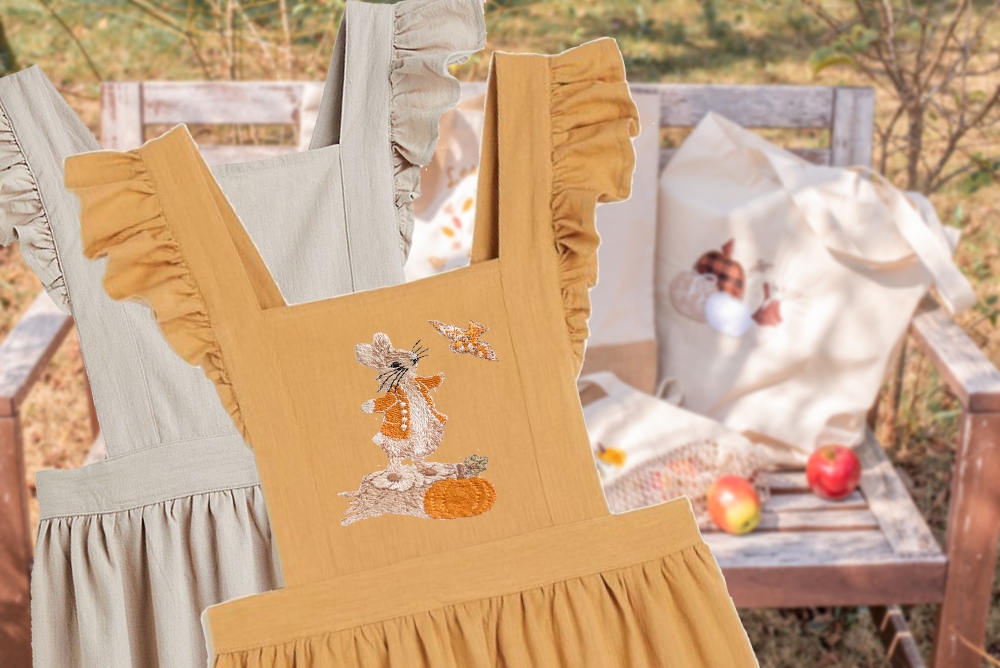 Tablier campagne - Peter Rabbit and the Autumn