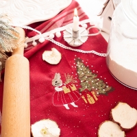 Queue de coton le matin de Noël