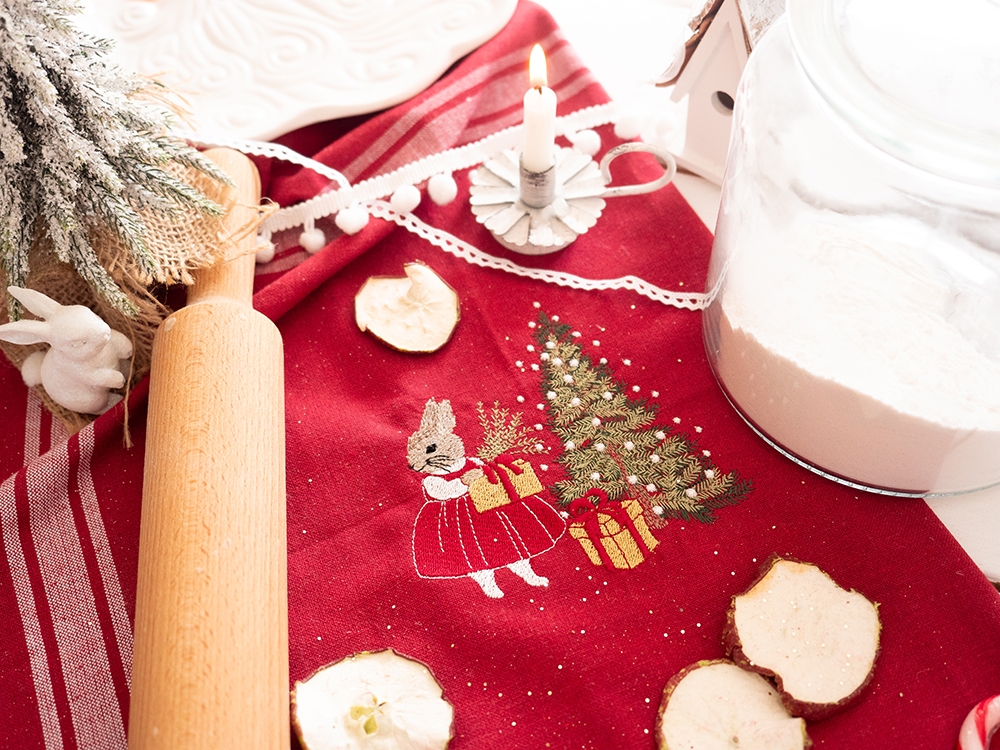 Queue de coton le matin de Noël