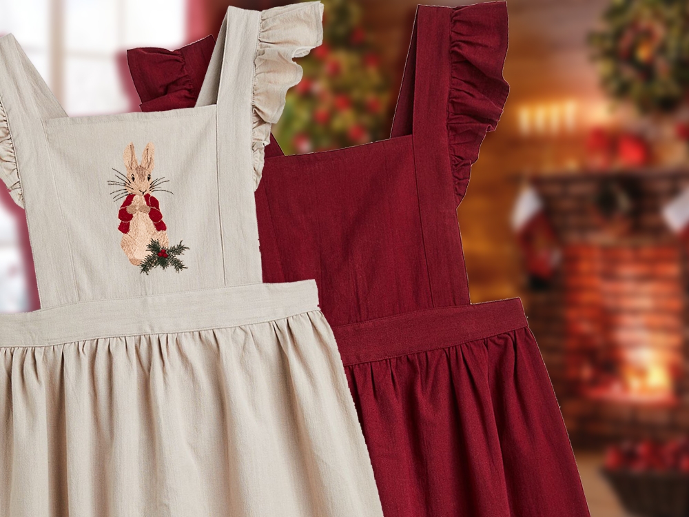 Tablier campagne - Noël Traditionnel