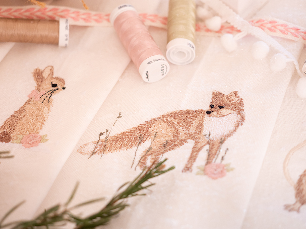 Renard dans la neige