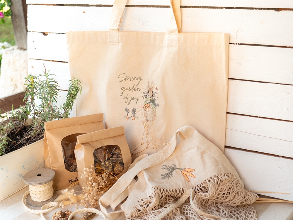 Sac en coton - Spring garden of joy