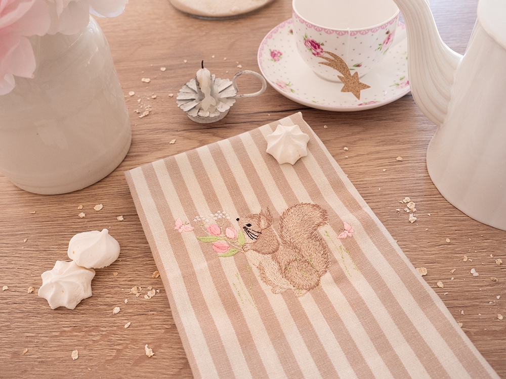 Tea Towel - Azalée et les tulipes