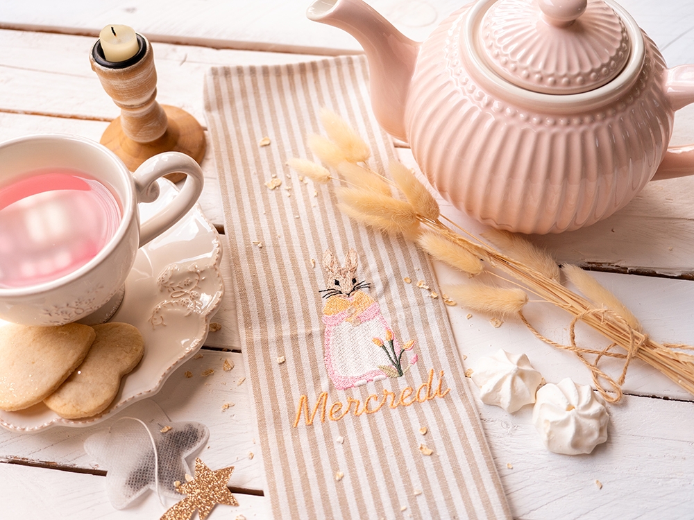 Serviette de table - Mercredi