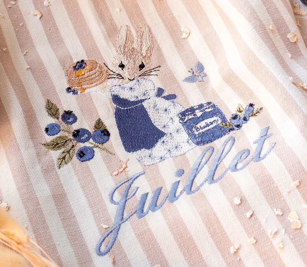 Juillet - Pancakes aux myrtilles