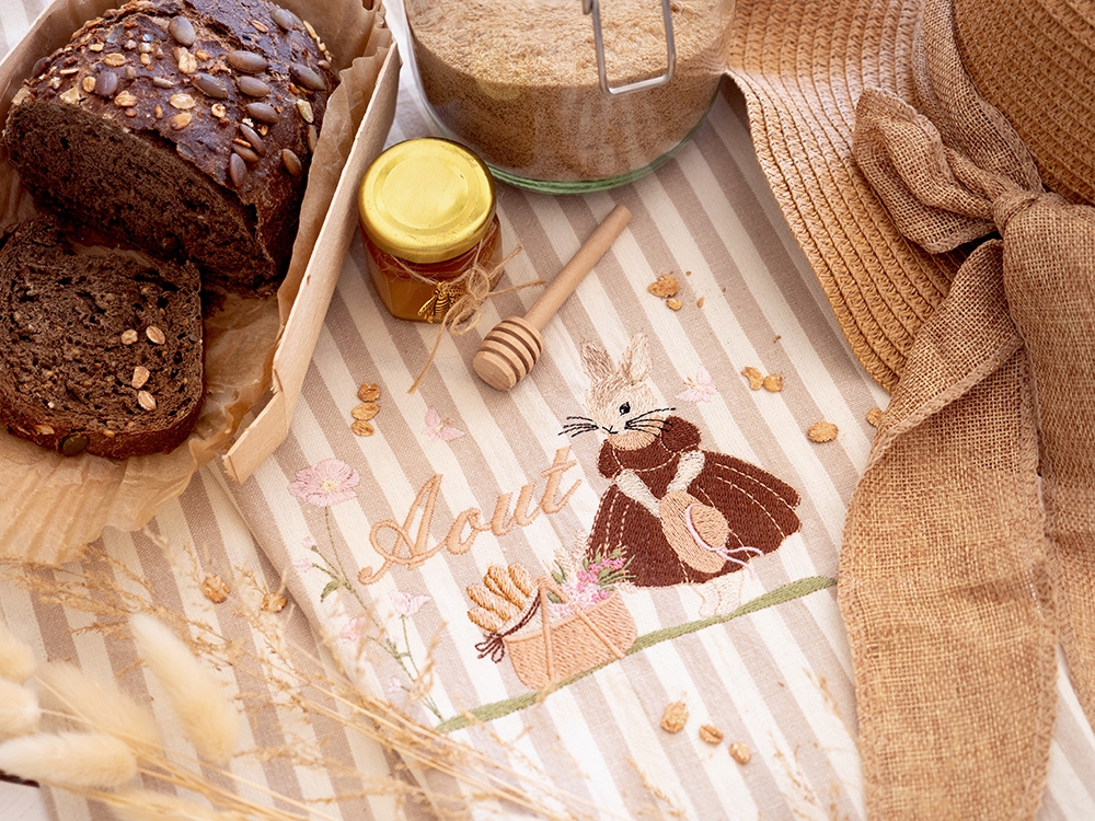 Tea Towel - Aout - Le temps de la moisson