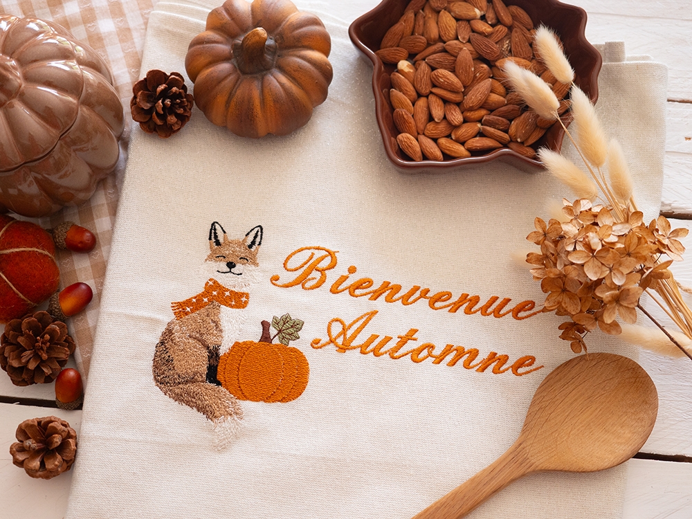 Chemin de table - Bienvenue Automne