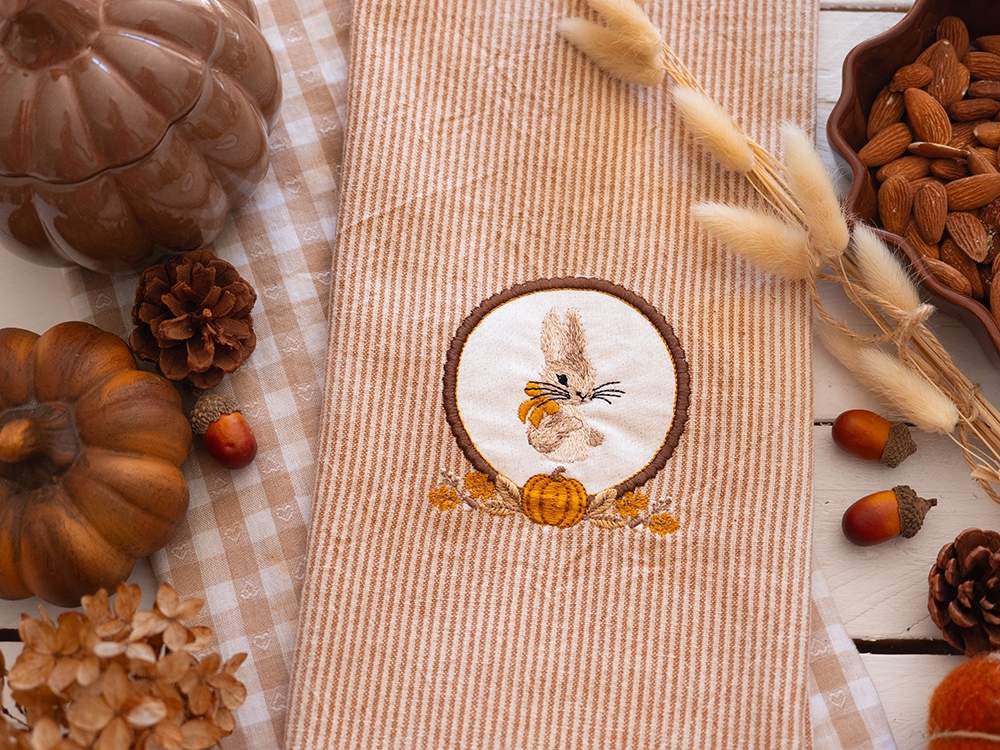 Tea Towel - Médaillon d'Automne