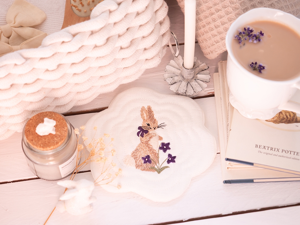 Rêverie dans les violettes